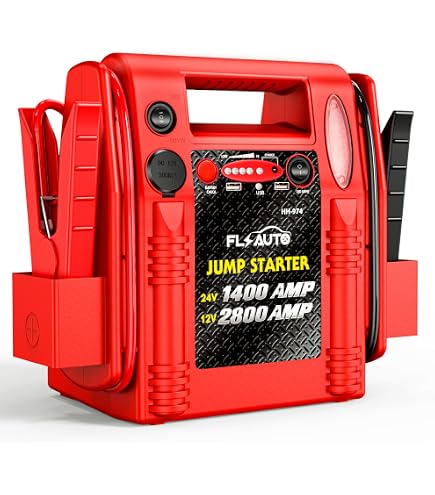 Amazon.com: 1000 Peak Amp Lead-Acid Multifunction Jump Starter and